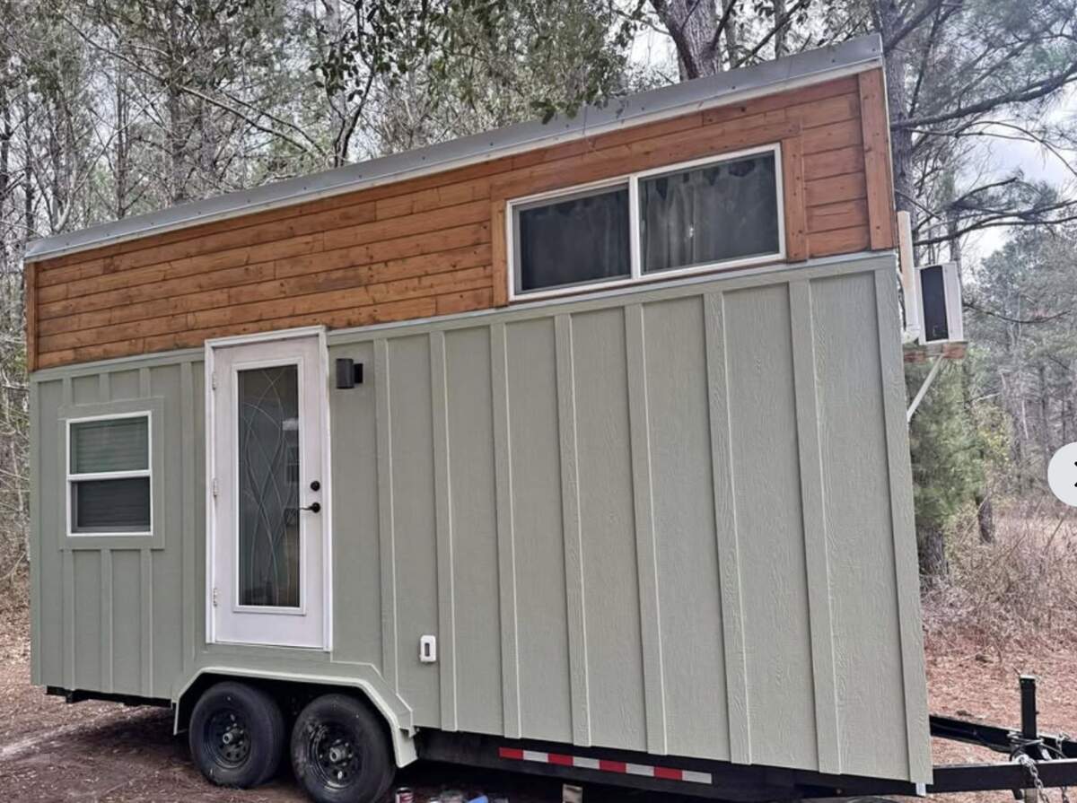 Wooden Cabin Style THOW — Built 2024 — Used/Like New — Gainesville, FL photo 1