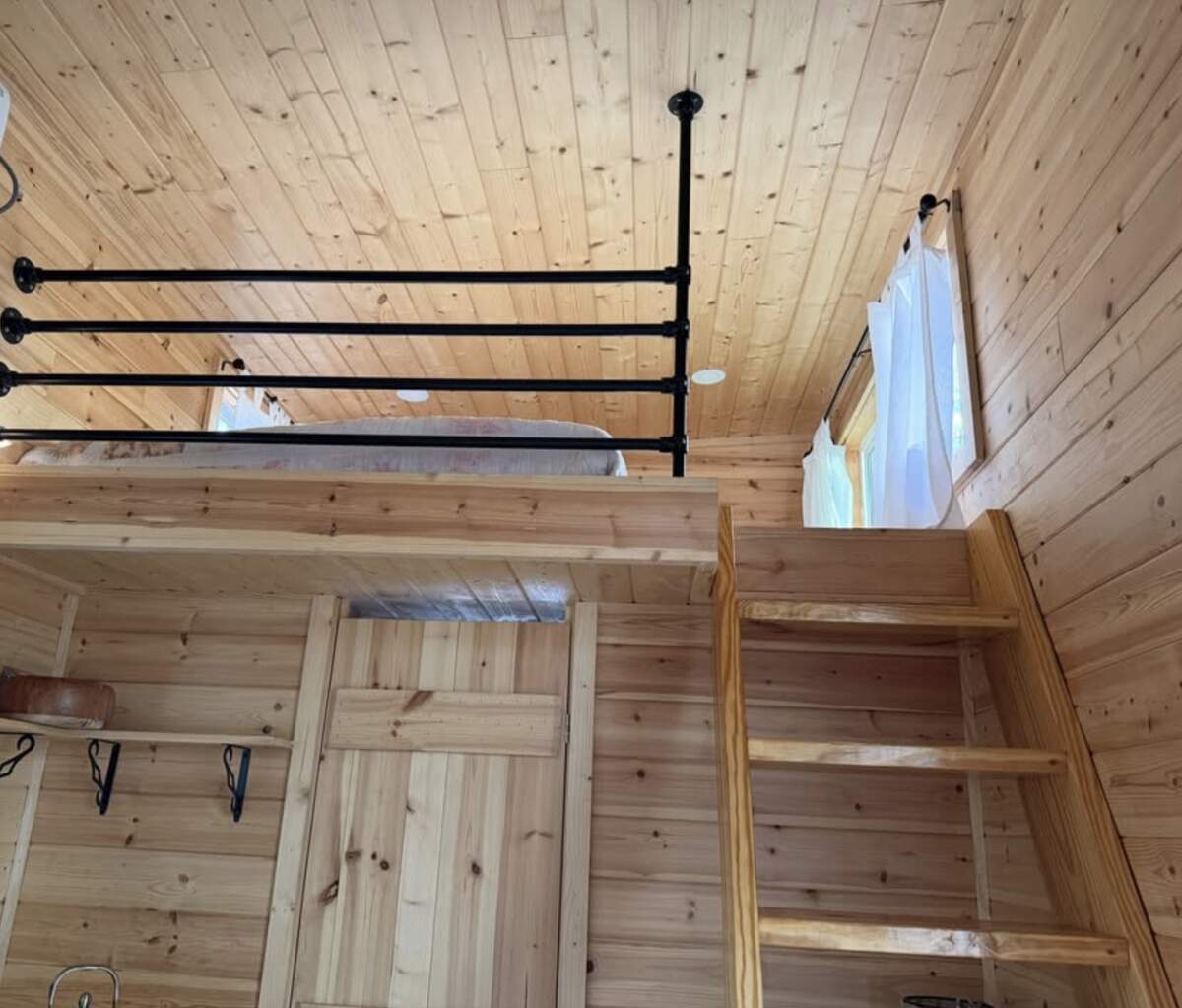 Wooden Cabin Style THOW — Built 2024 — Used/Like New — Gainesville, FL photo 3