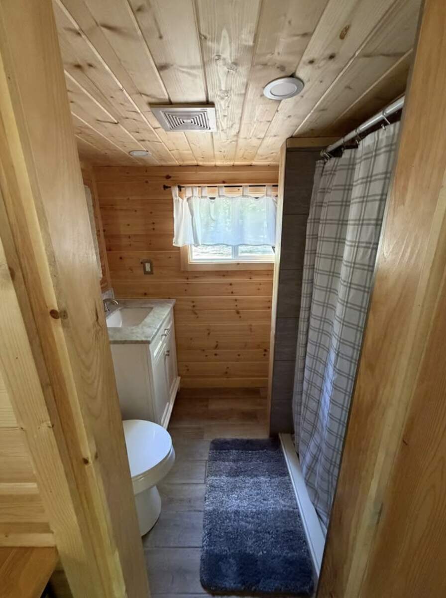 Wooden Cabin Style THOW — Built 2024 — Used/Like New — Gainesville, FL photo 6
