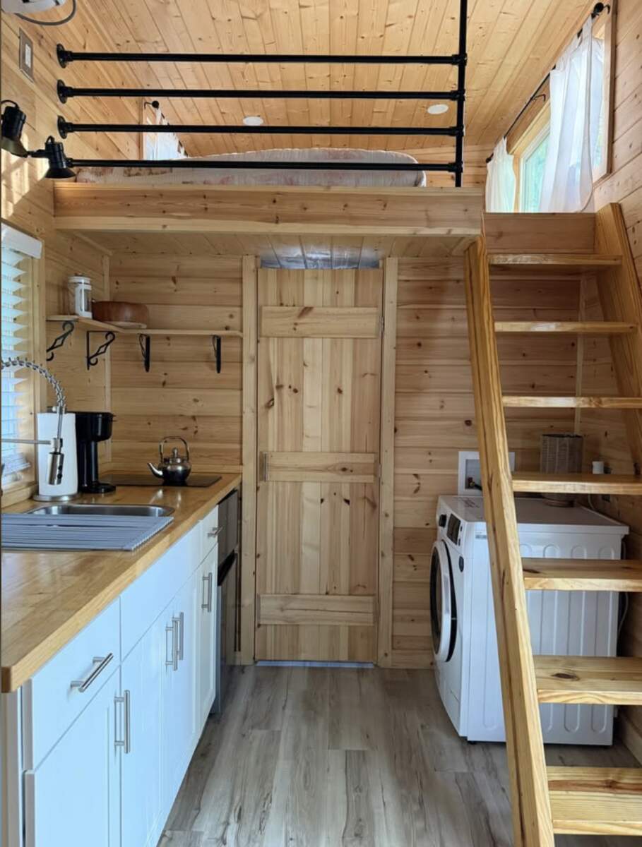 Wooden Cabin Style THOW — Built 2024 — Used/Like New — Gainesville, FL photo 7